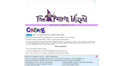 Desktop Screenshot of freepatternwizard.com