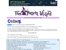 Tablet Screenshot of freepatternwizard.com